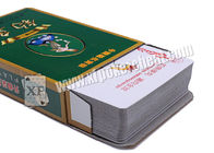 Chinese DiaoYu Paper Marked Invisible Poker Cards With Sides Bar Codes For Poker Analyzer And Poker Scanner