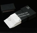 इटली अरमानोना प्लास्टिक बजाना कार्ड्स कार्डस के लिए अदृश्य इंक मार्किंग के साथ चिह्नित
