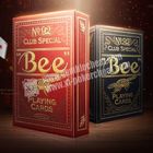 स्वर्ण मधुमक्खी पीएलसी066 कागज अदृश्य बजाना कार्डस के लिए बैकवर्ड / ब्लेक जेक