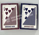 पोकर धोखा के लिए अदृश्य इंक बार-कोड मार्केटिंग के साथ 9.9 ब्रिज साइज बजाना कार्ड