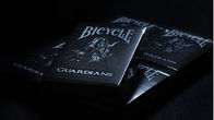 ब्लैक गार्डियन डेक साइकिल प्लास्टिक बजाना कार्ड / पोकर धोखा डिवाइस