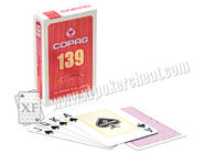 जलरोधक जुआ कॉप 13 9 ब्रिज साइज नियमित इंडेक्स पेपर कार्ड बजाना