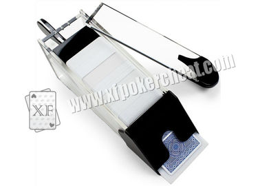 Plastic Poker Scanner Baccarat Dealing Shoe With Samsung Poker Analyzer / Punto Bacon